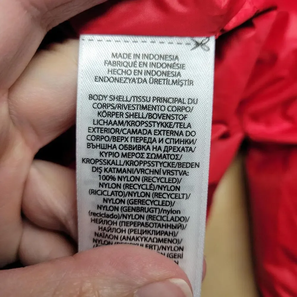 NWOT Polo Ralph Lauren El Cap Jacket 2XB Red Down Puffer Full Zip Hooded